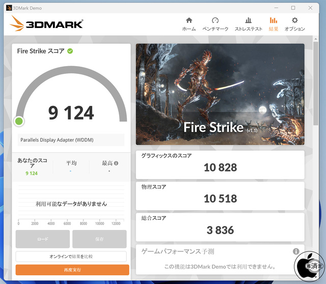 3DMark Fire Strike benchmarks