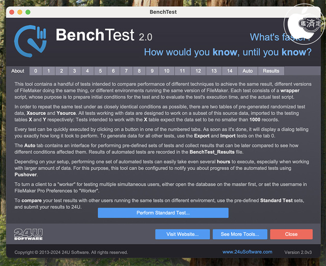 BenchTest 2.0