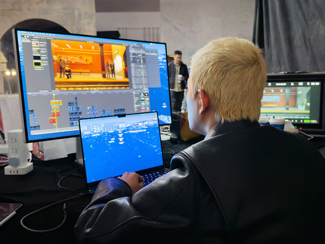 Chace氏MV編集風景