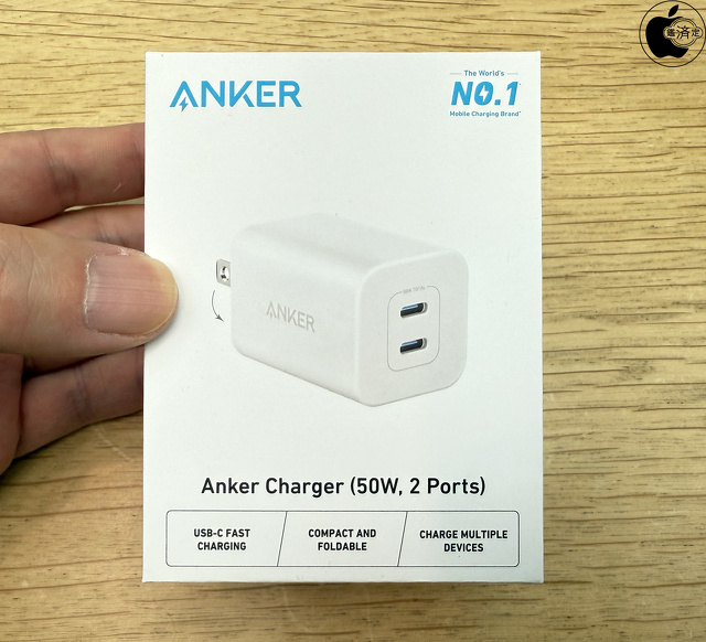 Anker Charger（50W、2ポート）