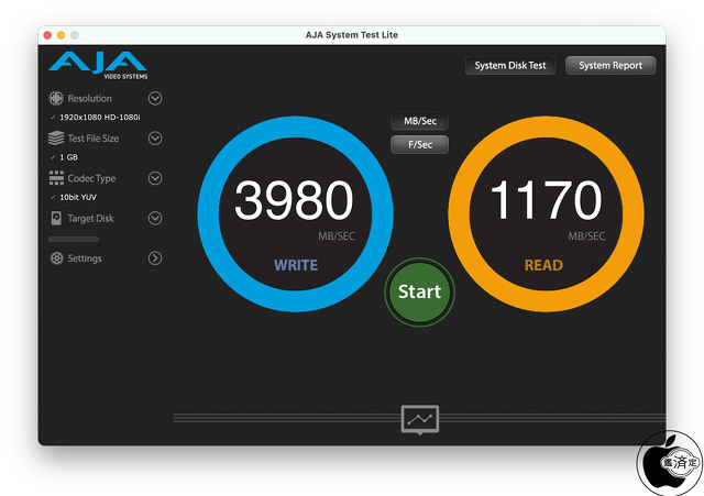 AJA System Test 16