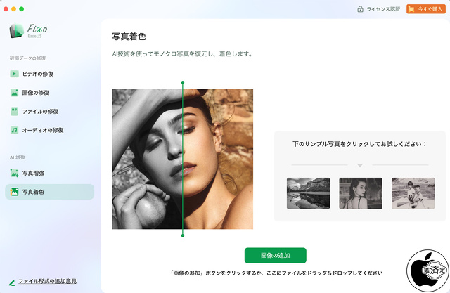 EaseUS Fixo for Mac 2.5.0:写真着色
