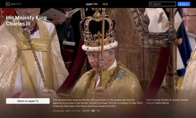 His Majesty King Charles Ill