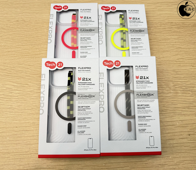 Tech21 FlexPro Case for iPhone 16 Pro（MagSafe対応）