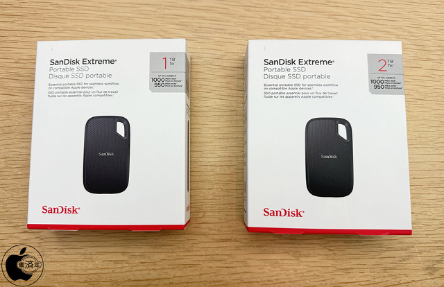 SanDiskエクストリームポータブルSSD