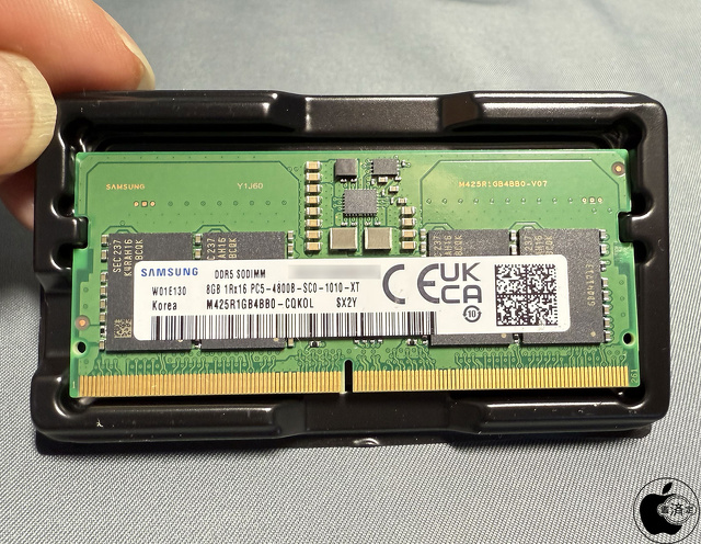 サムスン製SODIMM DDR5 PC5-44800 8GBメモリ