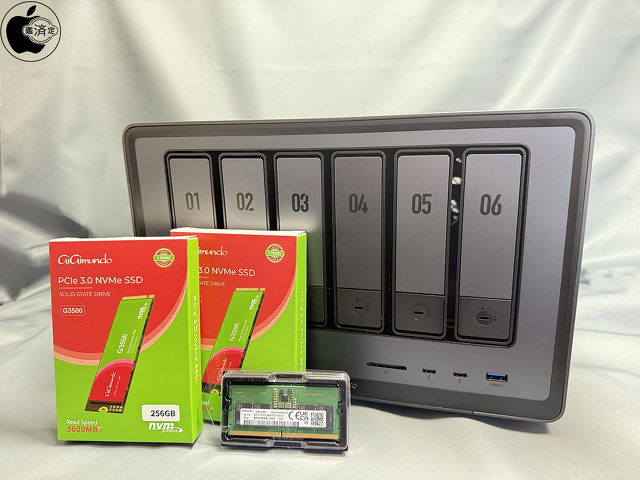 UGREEN NASync DXP6800 Pro - 160TB超大容量とThunderbolt 4