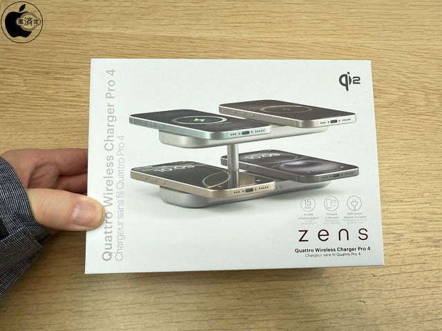 Zens Quattro Wireless Charger Pro 4