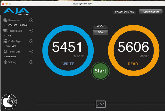AJA System Test 17