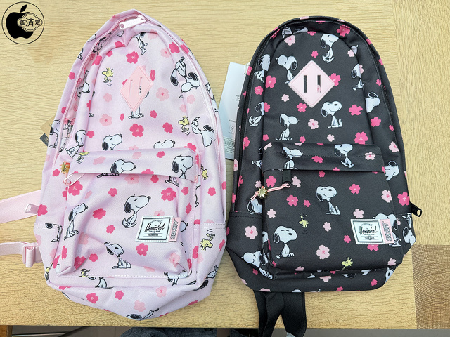 Herschel Heritage Shoulder Bag - スヌーピーチェリーブロッサム