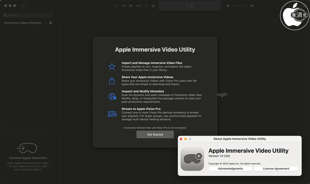 Apple Immersive Video Utility