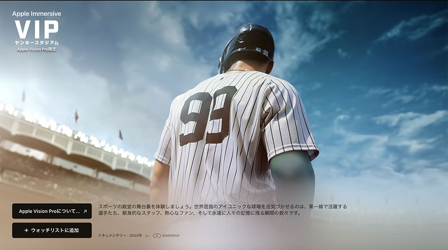 VIP：ヤンキースタジアム