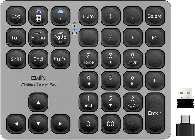 Ewin Wireless Tenkey Pad