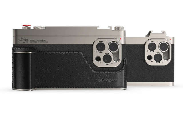 Fotorgear、ヴィンテージカメラ風iPhone 16 Pro用ケース「レトロ