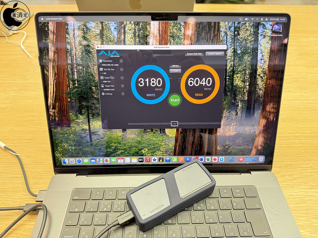MacBook Pro(16インチ, M4 Max, 2024)/Thunderbolt 5:UGREEN D705