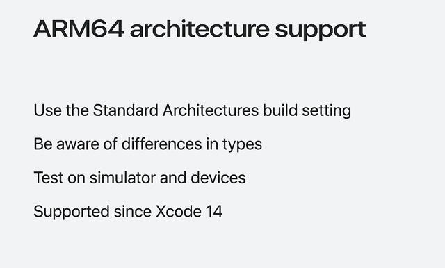 watchOS 26：ARM64アーキテクチャをサポート