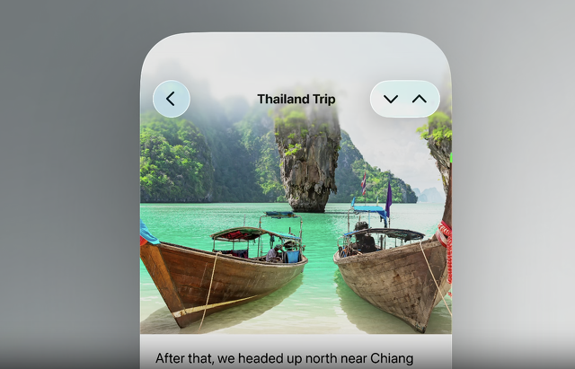 スクロールエッジエフェクト