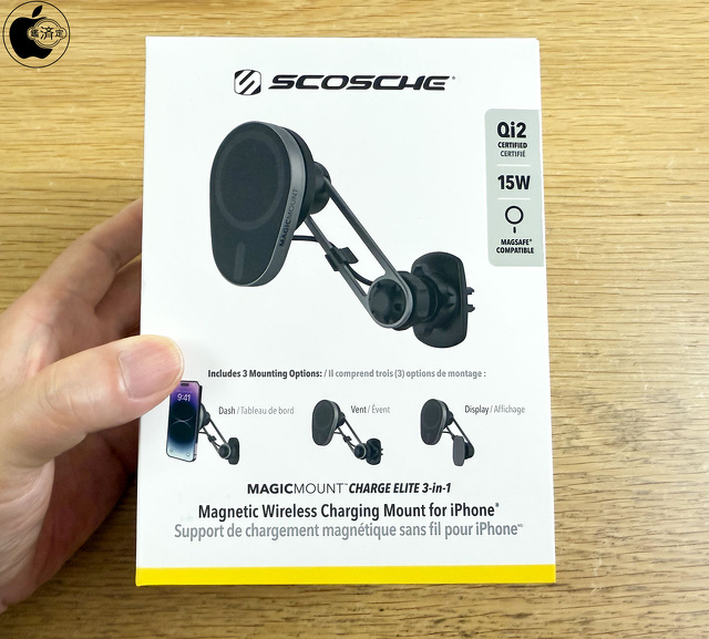 Scosche MagicMount Charge Elite 3-in-1
