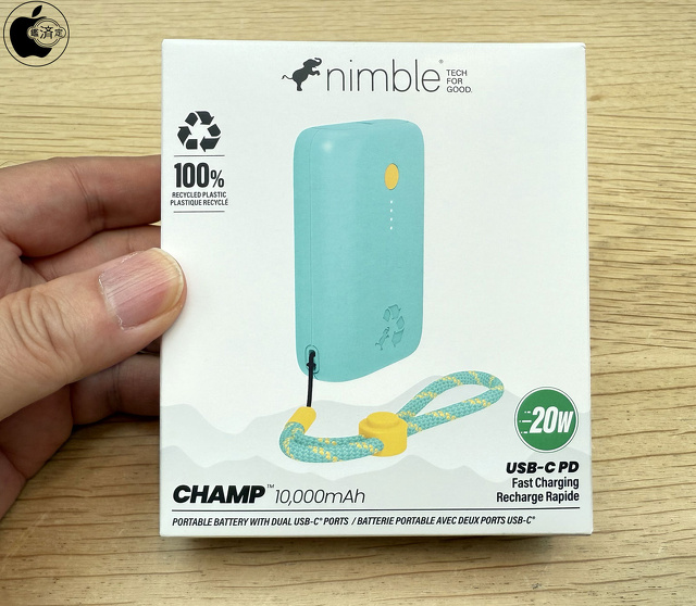 Nimble Champ 10k Portable Charger - ティール