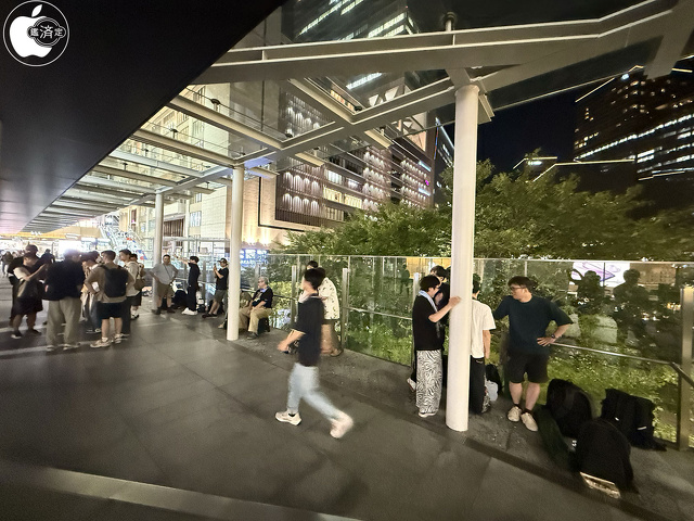 Apple 梅田:オープン前日