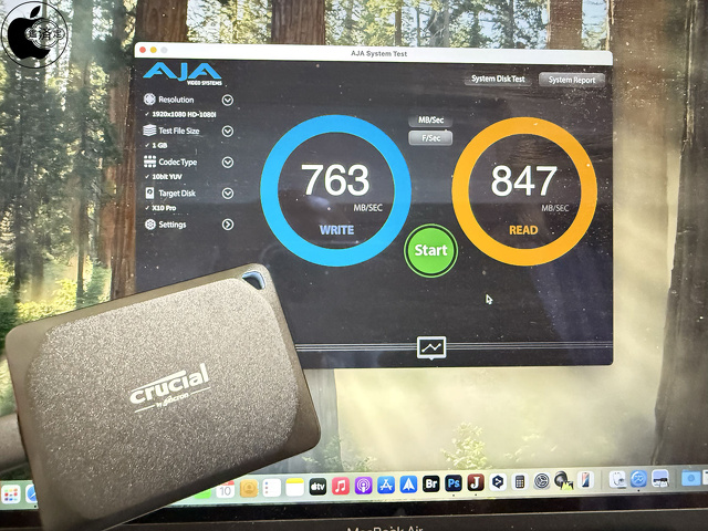 Crucial X10 Pro 2TB Portable SSDベンチマーク