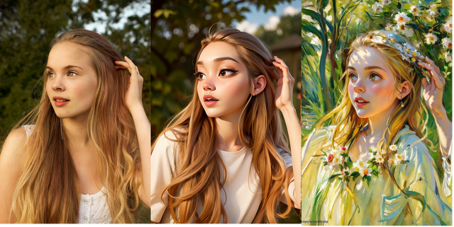 画像スタイルを交換した例-1