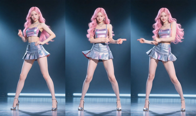 EdimakorのAIダンス機能でダンス動画を生成