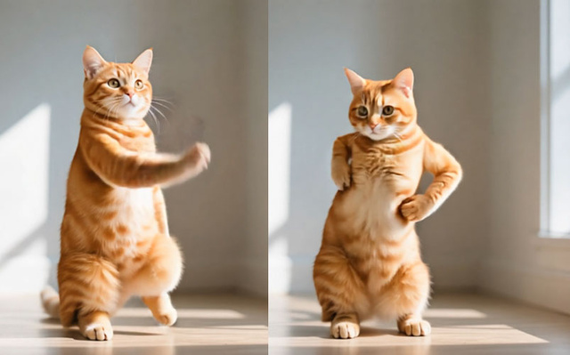 Edimakorで猫ダンス動画を作成