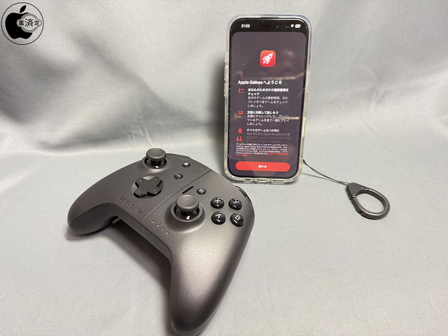 Apple ゲーム：SteelSeries Nimbus Dual-Mode Cloud Controller
