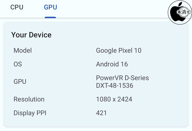 Google Pixel 10のGoogle Tensor G5 GPU 仕様