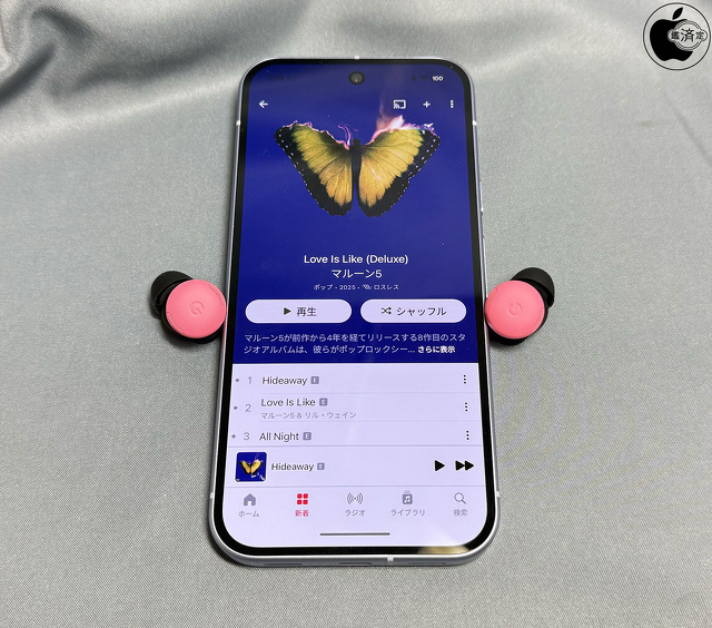 Google Pixel 10：Apple Music