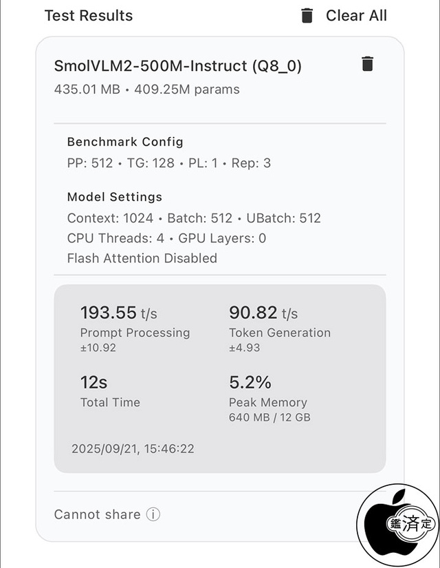 PocketPal AI Benchmark