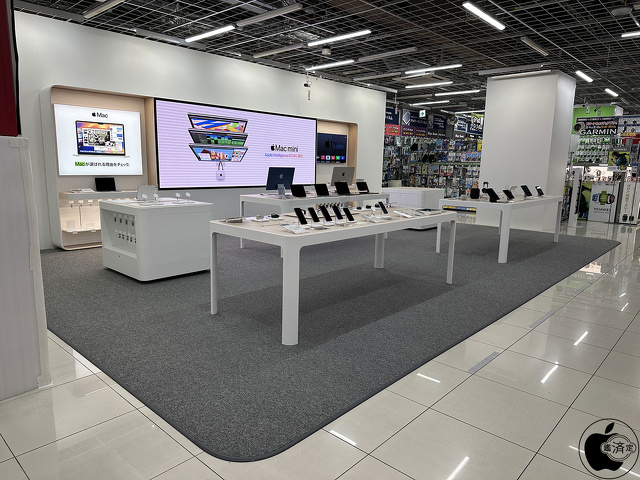 ビックカメラ渋谷東口店のApple Shop
