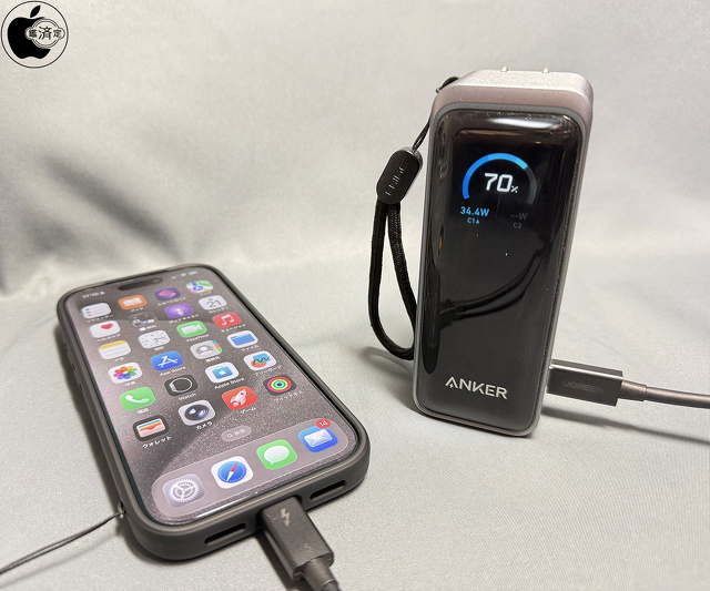 iPhone 17 Pro：USB-Cケーブル充電