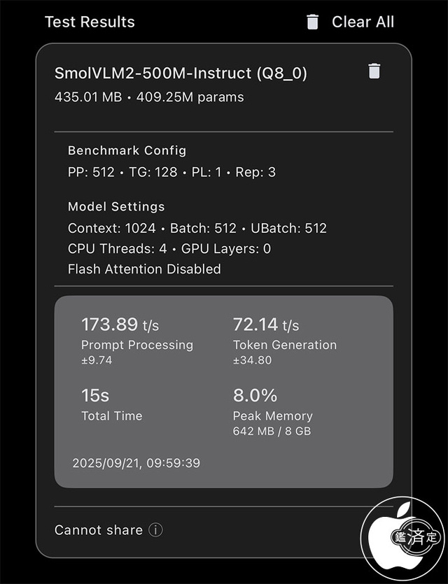 PocketPal AI Benchmark