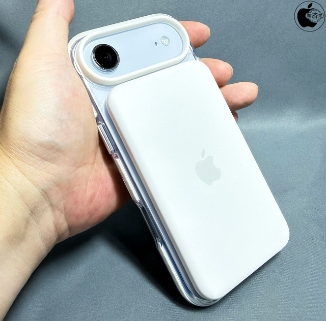 Air Mag Shock for iPhone Air：iPhone Air MagSafeバッテリー