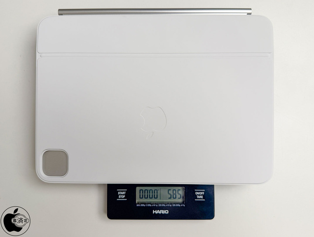 11インチiPad Pro（M5）用Magic Keyboardの重さ