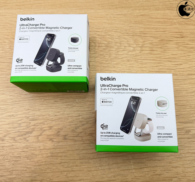 Belkin UltraCharge Pro 2-in-1 Convertible Magnetic Charger