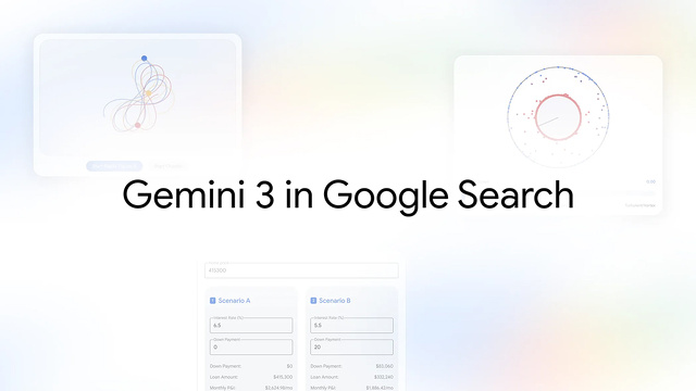 Gemini 3 in Google 検索