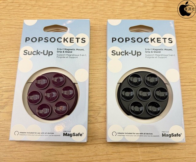 PopSockets Suck-Up Grip & Mount for iPhone（MagSafe対応）