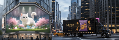 EdimakorのAI動画エフェクトで生成したPV