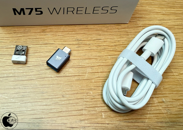 CORSAIR M75 WIRELESS軽量RGBゲーミングマウス接続