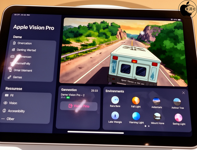 Apple Vision Pro DEMO（AIイメージ）