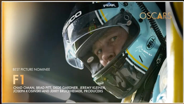 第98回アカデミー賞：F1 ザ・ムービー