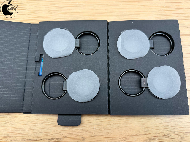 mophie Knit Puck for AirTag（4個入り）