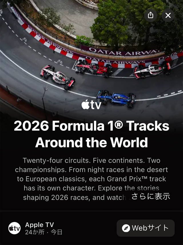 2026 Formula 1 TracksAround the World