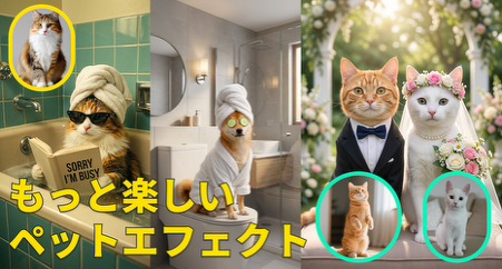 もっと楽しいペットエフェクト