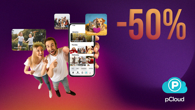 pCloudのバレンタインデーキャンペーン