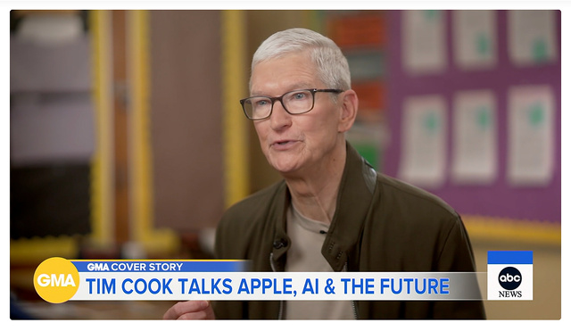 Tim Cook talks Apple's 50th anniversary