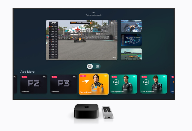 F1：Apple TV